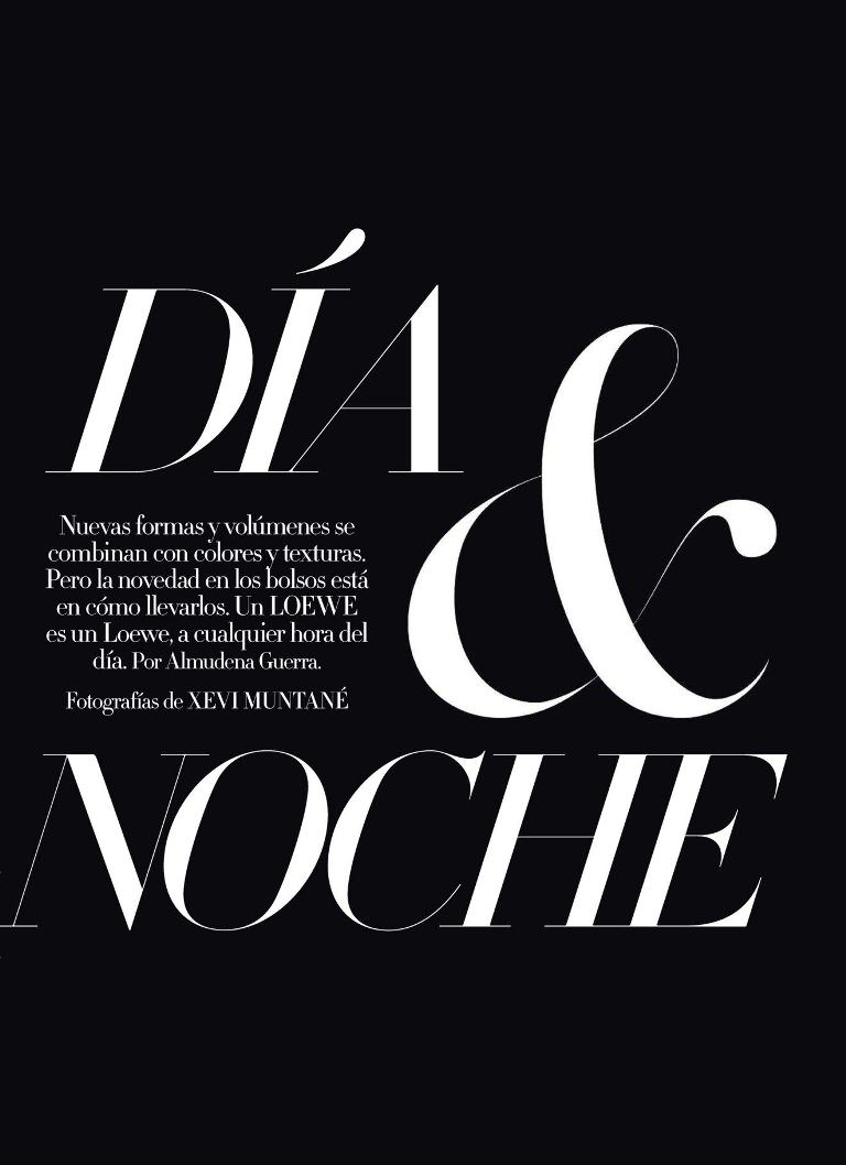 Dia & Noche – Katie Fogarty – Harper’s Bazaar España October 2011 by Xevi Muntane