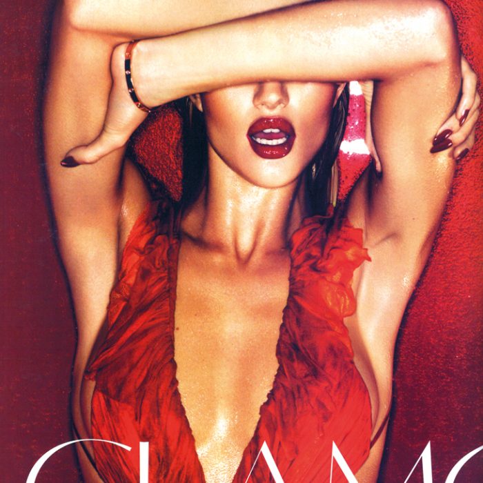 Glamorama – Rosie Huntington-Whiteley – UK Vogue March 2011 by Mert & Marcus