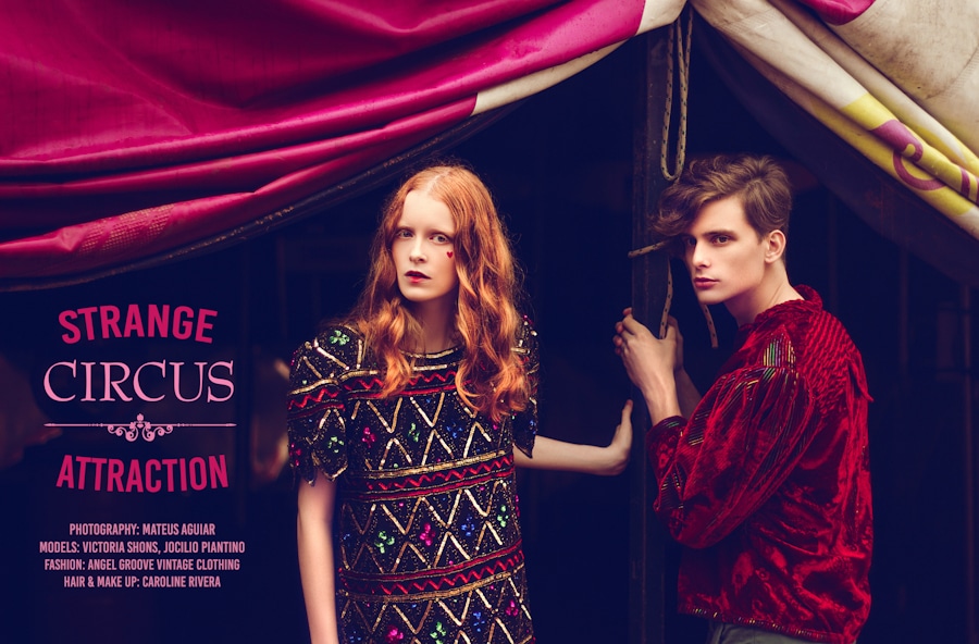 Exclusive – Strange Circus Attraction Editorial by Mateus Aguiar