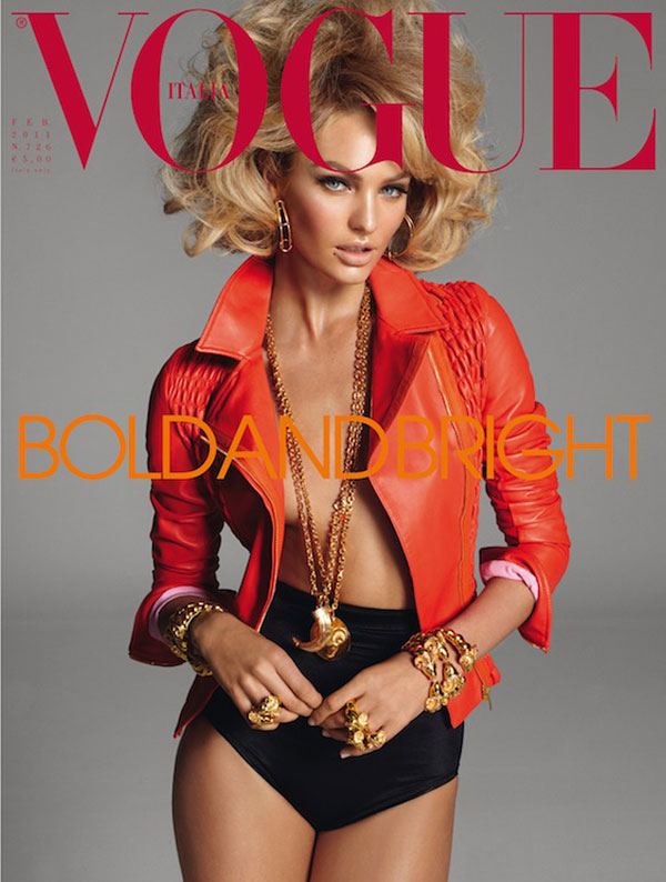 Vogue Italia February 2011 – Candice Swanepoel by Steven Meisel