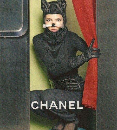 Chanel F/W 2011/2011 – Freja Beha Erichsen by Karl Lagerfeld