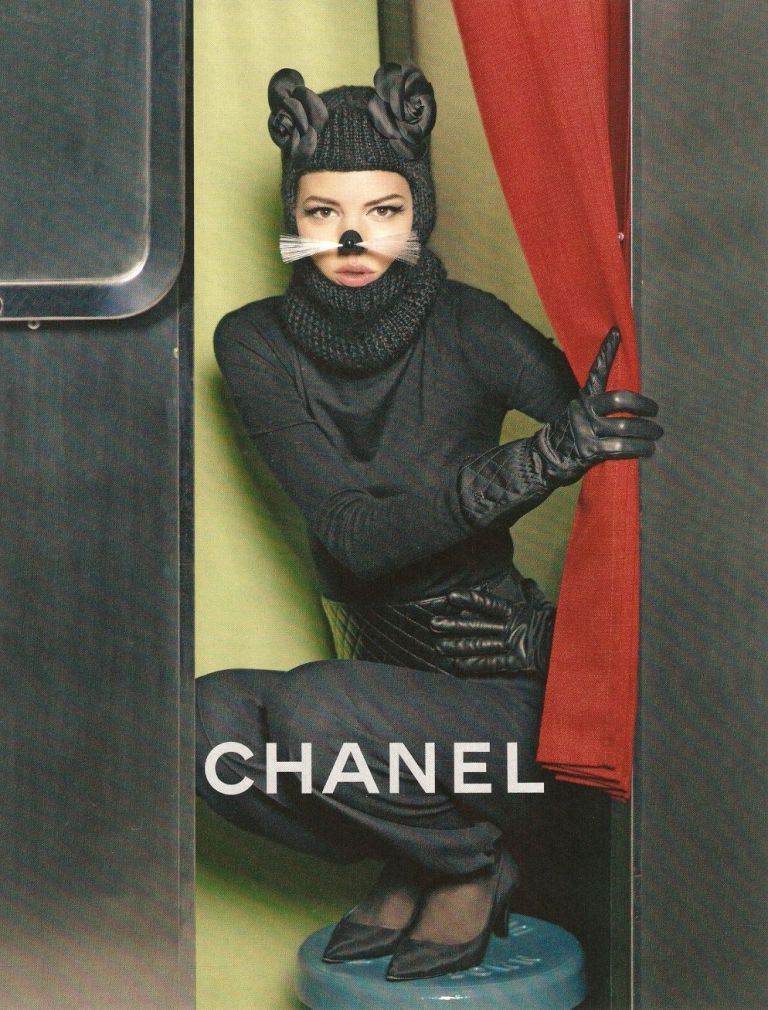 Chanel F/W 2011/2011 – Freja Beha Erichsen by Karl Lagerfeld