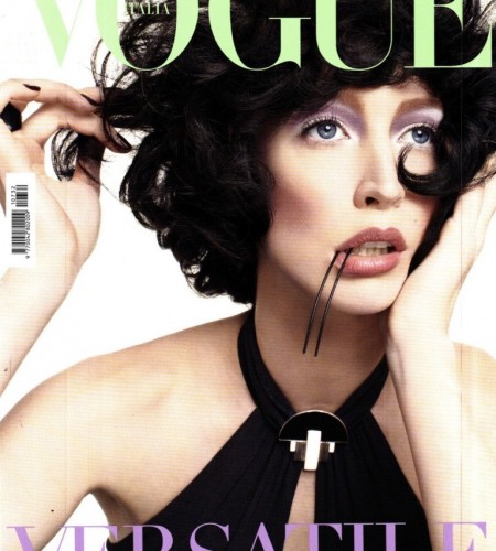 Vogue Italia August 2011 – Raquel Zimmermann by Steven Meisel