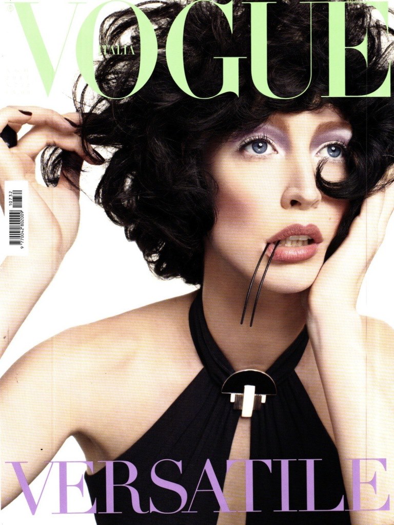 Vogue Italia August 2011 – Raquel Zimmermann by Steven Meisel