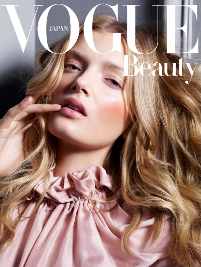 Vogue Japan August 2011 Beauty – Lily Donaldson by Jem Mitchell