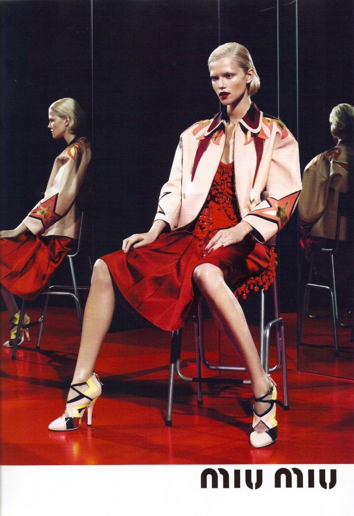 Miu Miu S/S 11 – Kasia, Querelle, Sasha by Mert & Marcus