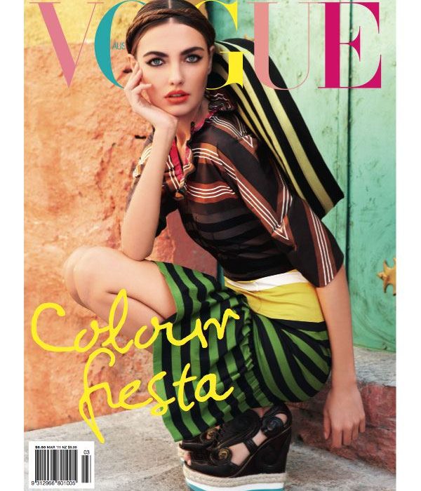 Vogue Australia March 2011 – Alina Baikova by Nicole Bentley