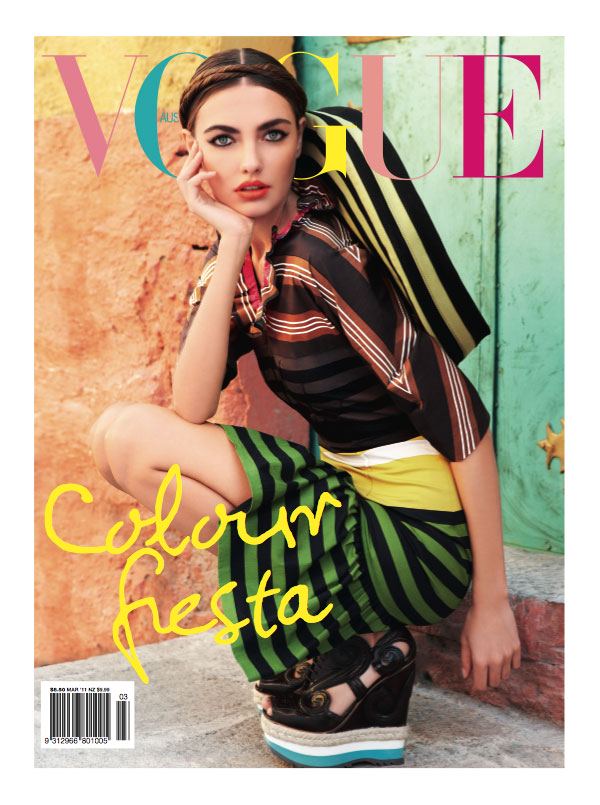 Vogue Australia March 2011 – Alina Baikova by Nicole Bentley