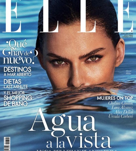 American Supermodel Alyssa Miller 5 Multiple Covers for Elle Spain by Xavi Gordo