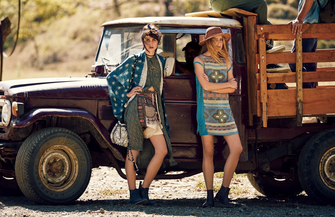 Free People x The Hemingway Sisters by Bjorn Iooss