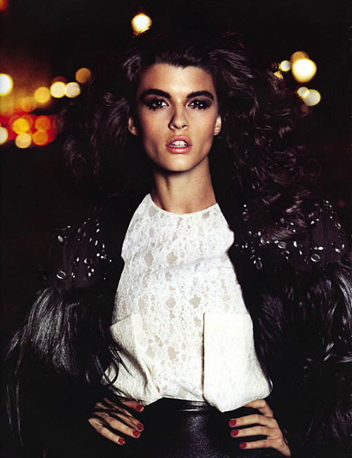 Muse Magazine Winter 2010 – Crystal Renn by Chad Pitman