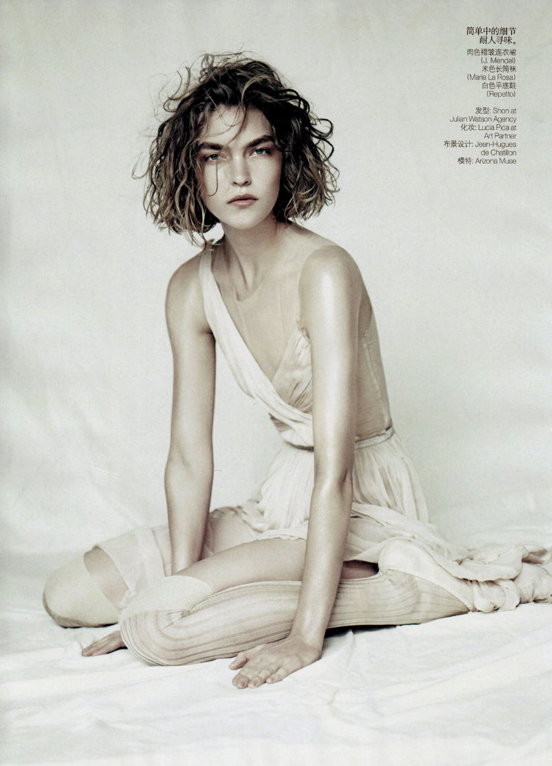 Vogue China April 2011 – Arizona Muse by Paolo Roversi