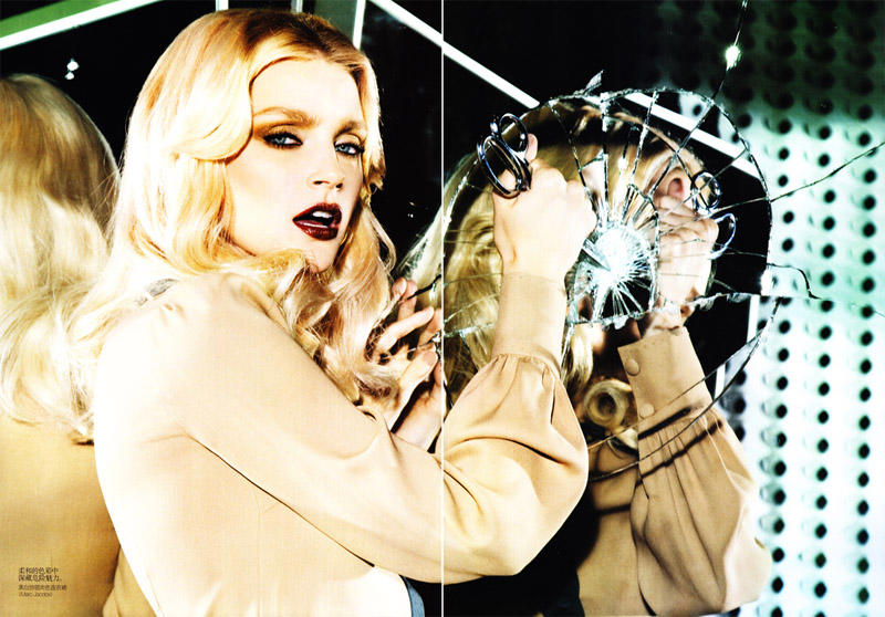 Vogue China January 2011 – Jessica Stam by  Ellen von Unwerth