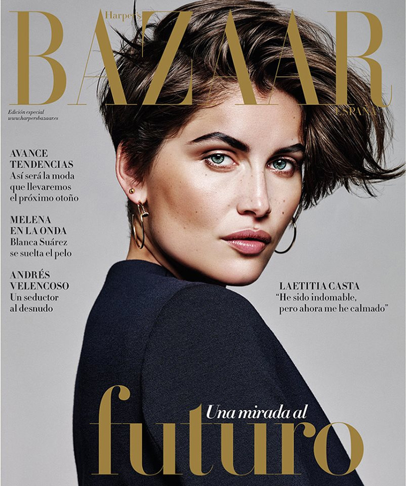 Harper´s Bazaar Spain 08/15 – Special Issue Tribute To Supermodel Laetitia Casta by Alique