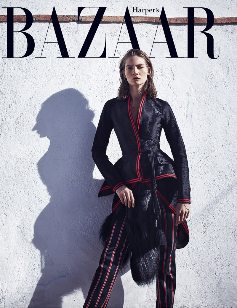 Harper’s Bazaar US September 2015 – Karolin Wolter by Nathaniel Goldberg