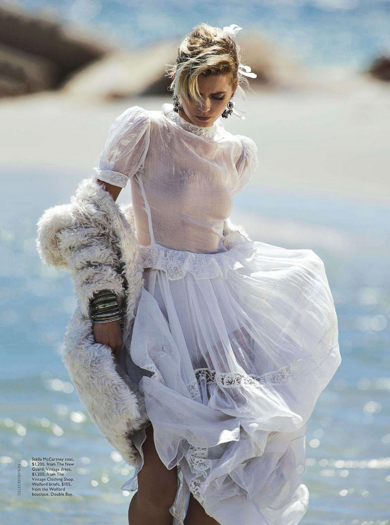 Vogue Australia April 2014 – Abbey Lee Kershaw by Gilles Bensimon