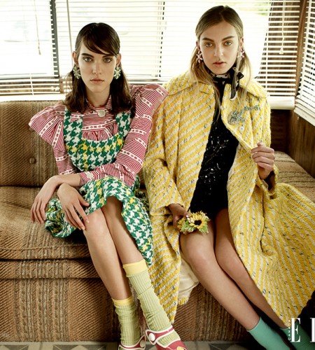 ELLE Canada October 2015 Bree Algra & Charlotte Cardin by Leda & St.Jacques