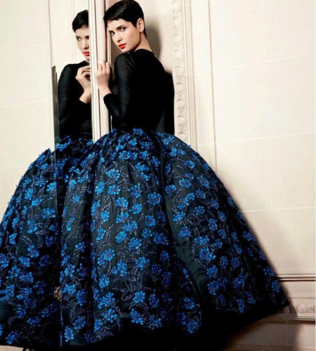 Harper’s Bazaar Arabia October 2012 Hanaa Ben Abdesslem by Michelle Ferrara