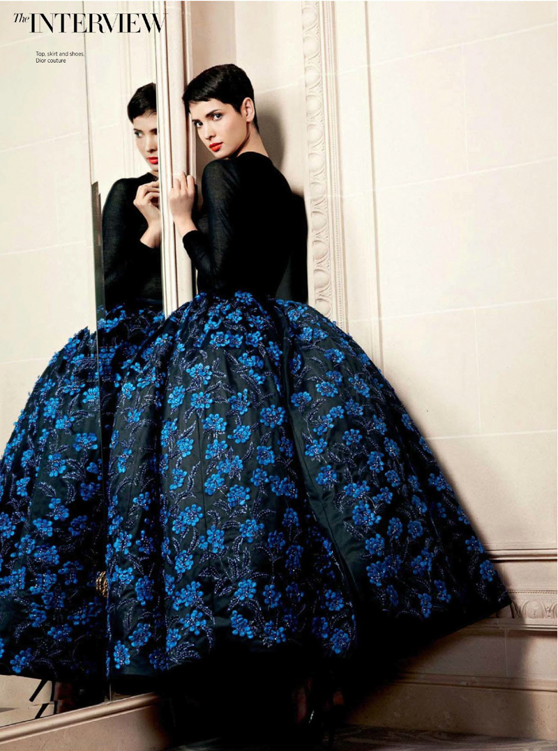 Harper’s Bazaar Arabia October 2012 Hanaa Ben Abdesslem by Michelle Ferrara