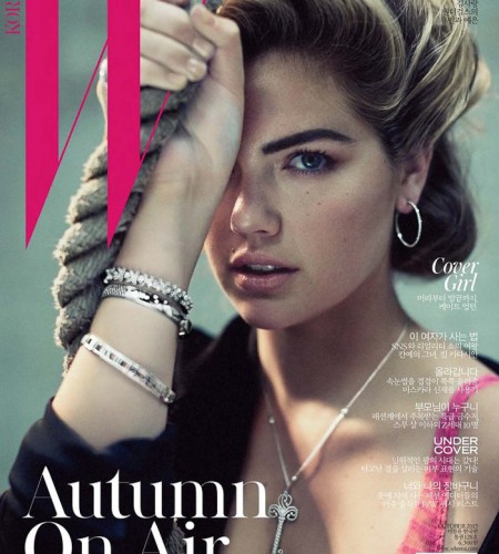 W Korea October 2015 – Kate Upton by Norman Jean Roy