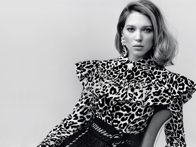 Vanity Fair France September 2015 Lea Seydoux by Paul Wetherell