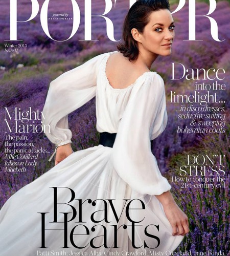 Porter Magazine #11 Winter 2015 – Marion Cotillard by Ryan McGinley