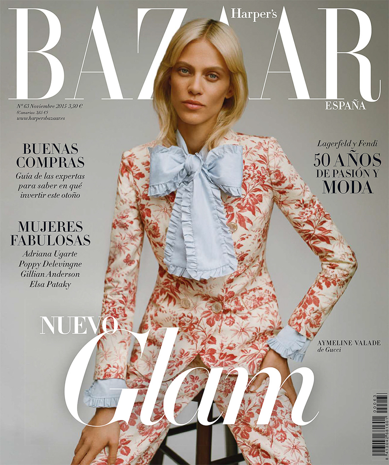 Harper’s Bazaar Spain November 2015 – Aymeline Valade by Thomas Whiteside