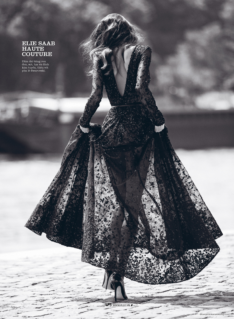 ELLE Vietnam October 2014 – Daniela De Jesus Cosio by Benjamin Kanarek