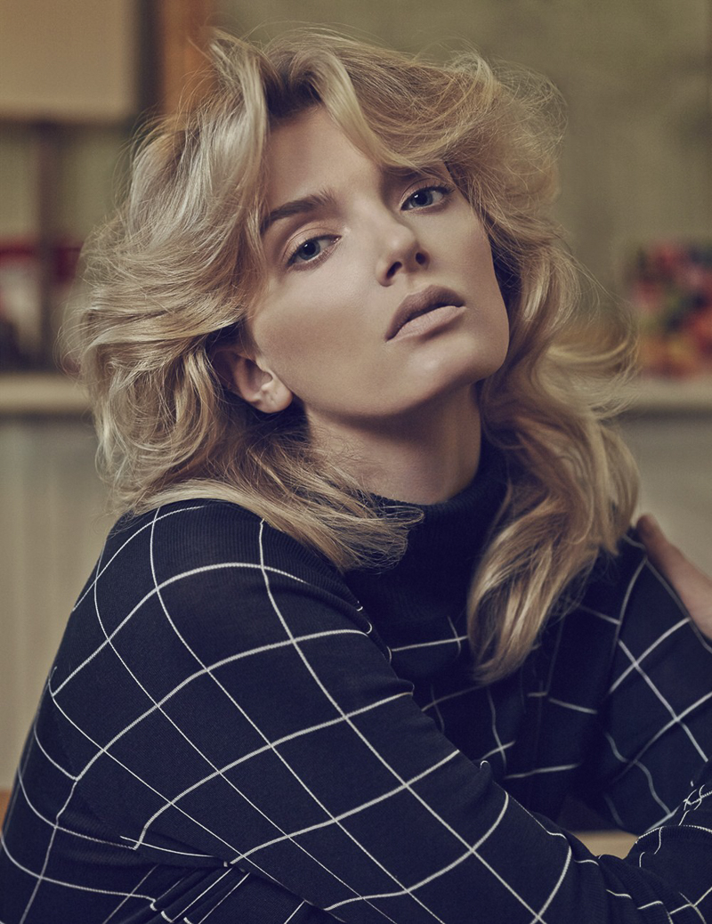 Harper’s Bazaar Korea October 2014 – Lily Donaldson by Hong Jang Hyun