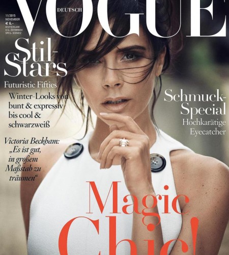 Vogue Germany November 2015 – Victoria Beckham by Boo George