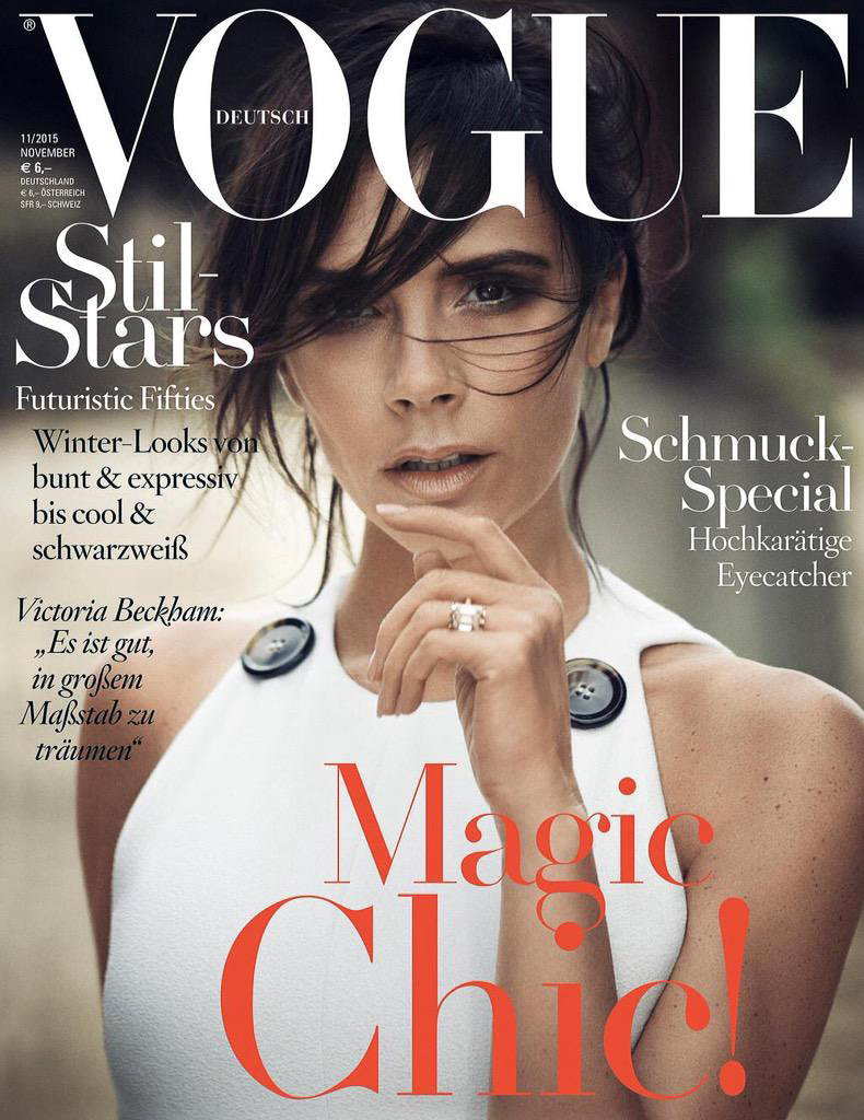 Vogue Germany November 2015 – Victoria Beckham by Boo George