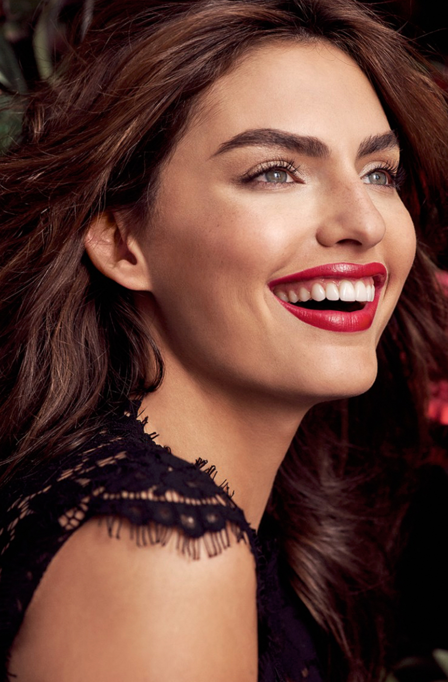 Alyssa Miller for Bare Minerals Holiday 2015 campaign by Kate Powers