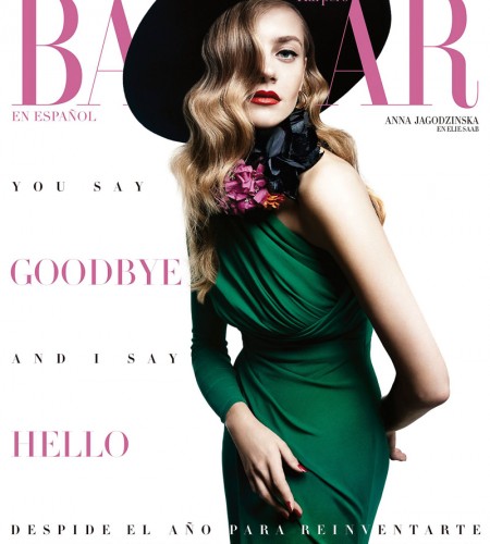 Harper’s Bazaar Mexico December 2015 / January 2016 – Anna Jagodzinska by Xevi Muntane