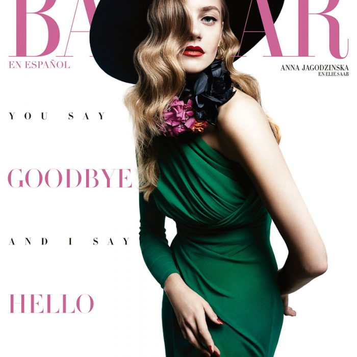Harper’s Bazaar Mexico December 2015 / January 2016 – Anna Jagodzinska by Xevi Muntane