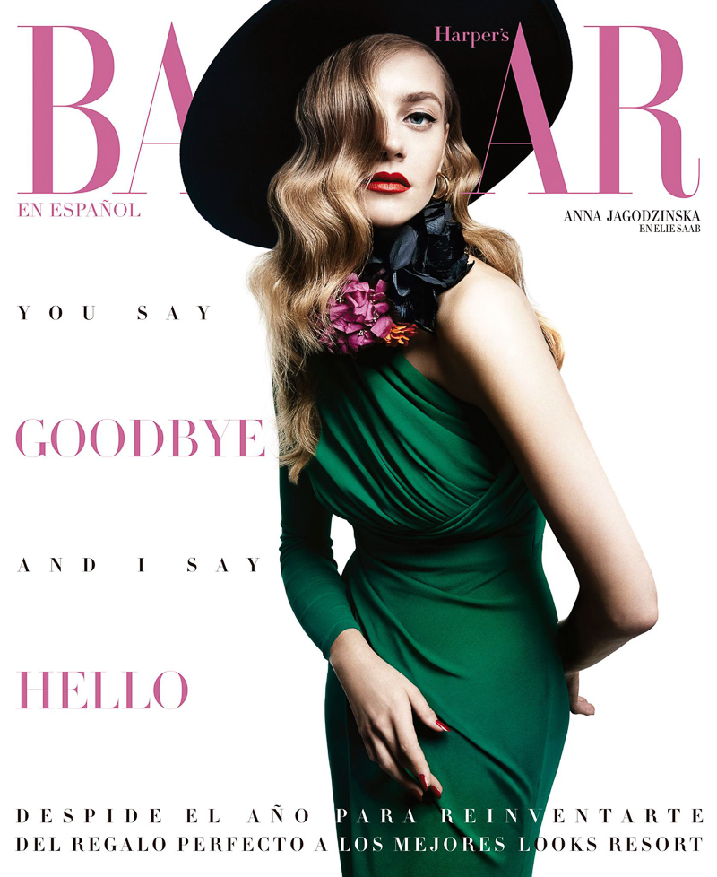 Harper’s Bazaar Mexico December 2015 / January 2016 – Anna Jagodzinska by Xevi Muntane