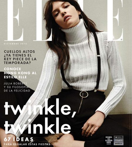 ELLE Mexico December 2015 Kate Bogucharskaia by Nick Hudson