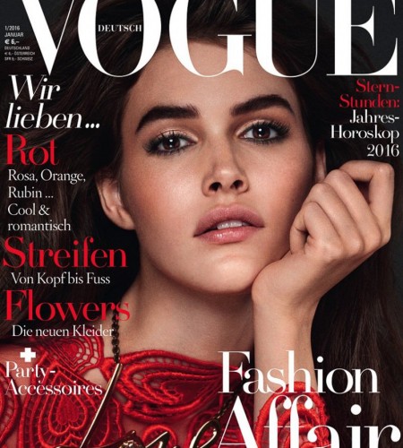 Vogue Germany January 2016 – Vanessa Moody by Giampaolo Sgura