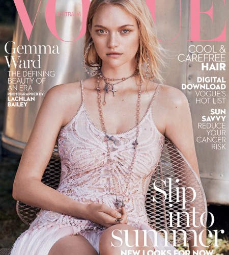 Vogue Australia January 2016 – Gemma Ward by Lachlan Bailey