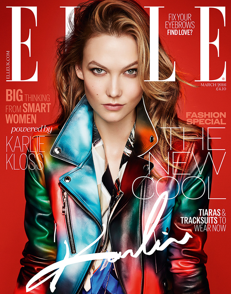 ELLE UK February 2016 – Karlie Kloss by Kai Z Feng