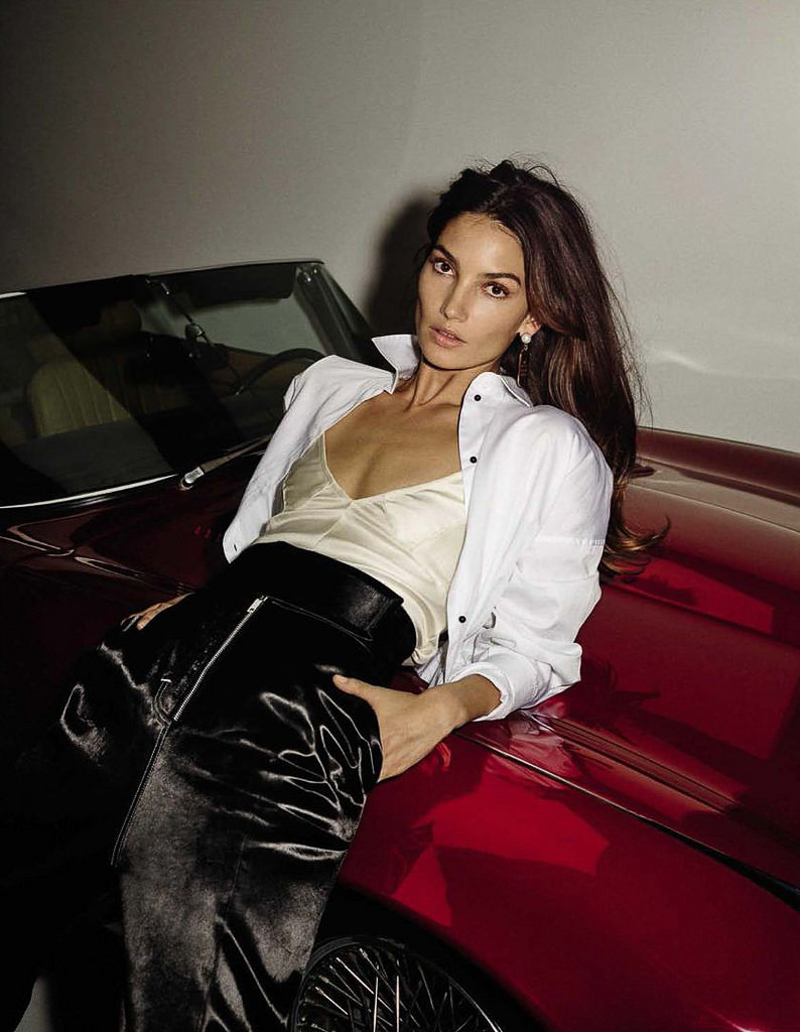 Vogue Spain January 2016 Lily Aldridge by Ezra Pertonio