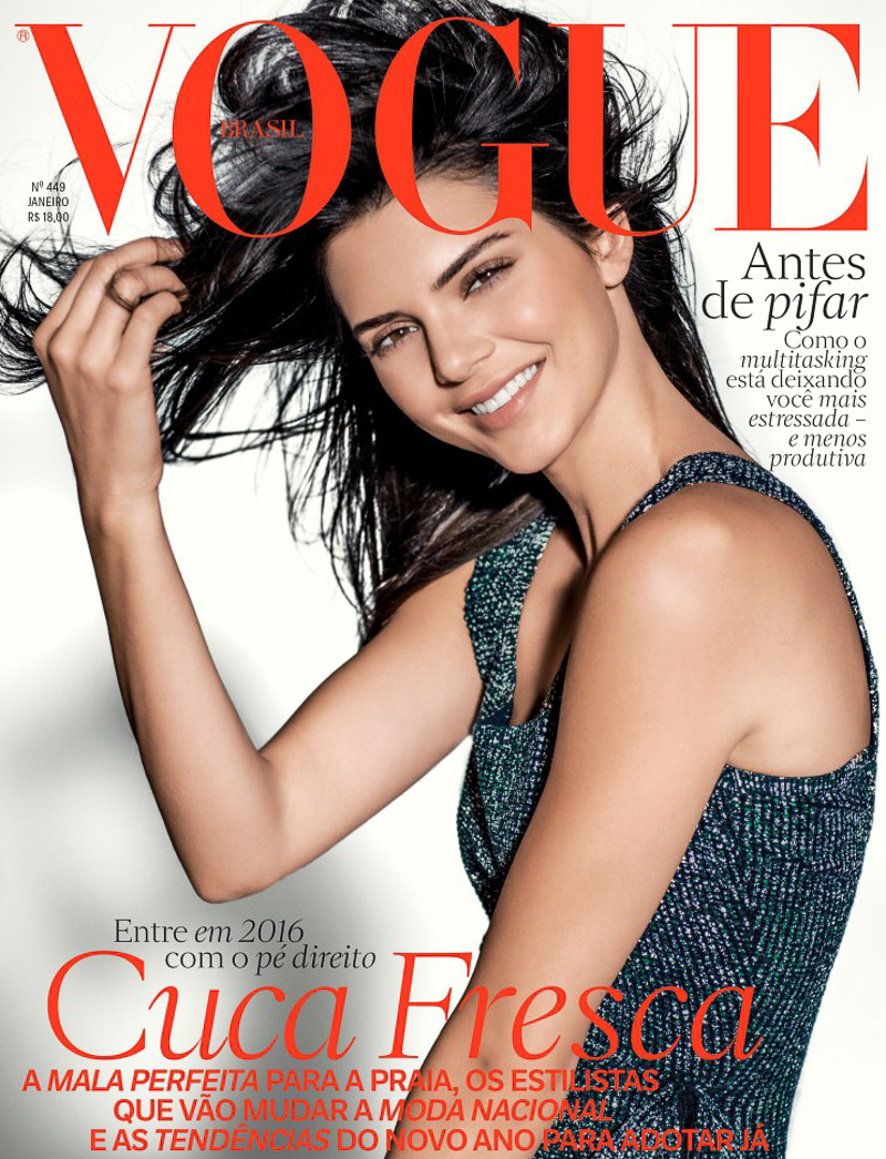 Vogue Brazil January 2016 – Kendall Jenner by Russel James