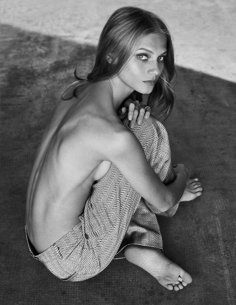 Vogue Spain February 2016 – Anna Selezneva by Hasse Nielsen