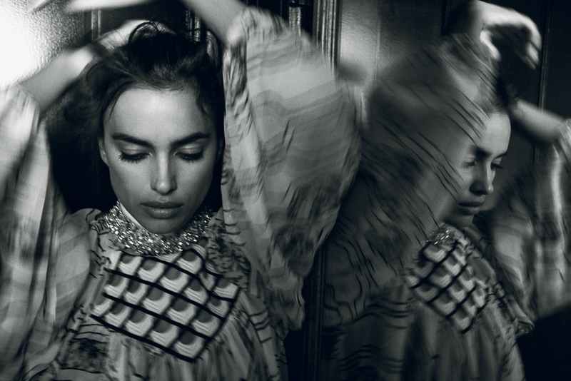 Vogue Turkey February 2016 – Irina Shayk by Norman Jean Roy
