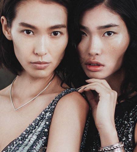 Factice Magazine February 2016 Polina Protodyakonova and Stephanie Shiu by Randy Tran
