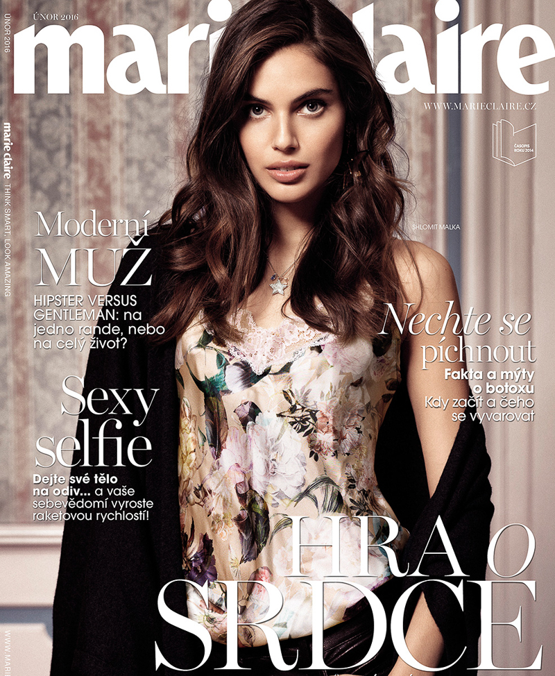 Marie Claire Czech February 2016 Shlomit Malka by Michael Groeger