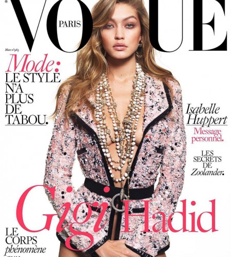 Vogue Paris March 2016 Gigi Hadid by Mert & Marcus