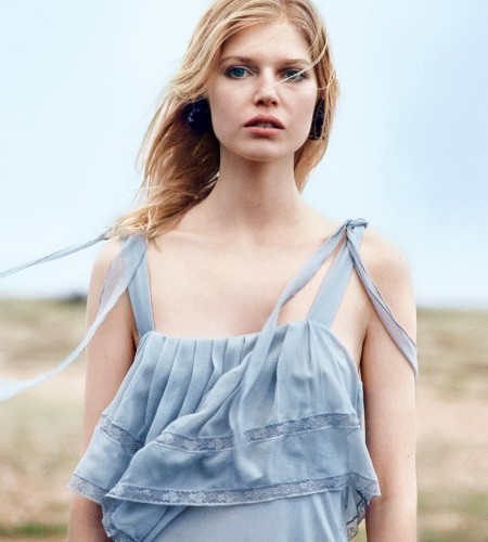 Harper’s Bazaar UK April 2016 Ola Rudnicka by Koto Bolofo