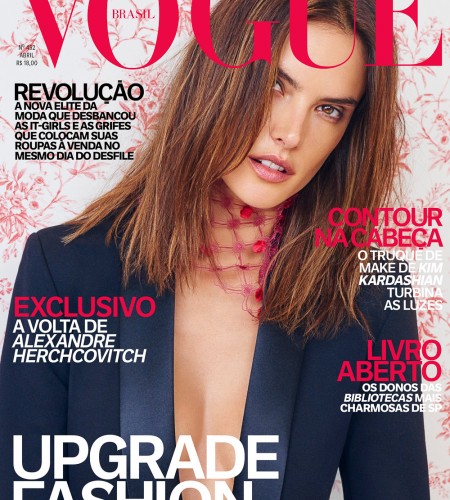 Vogue Brasil April 2016 Alessandra Ambrosio by Mariano Vivanco