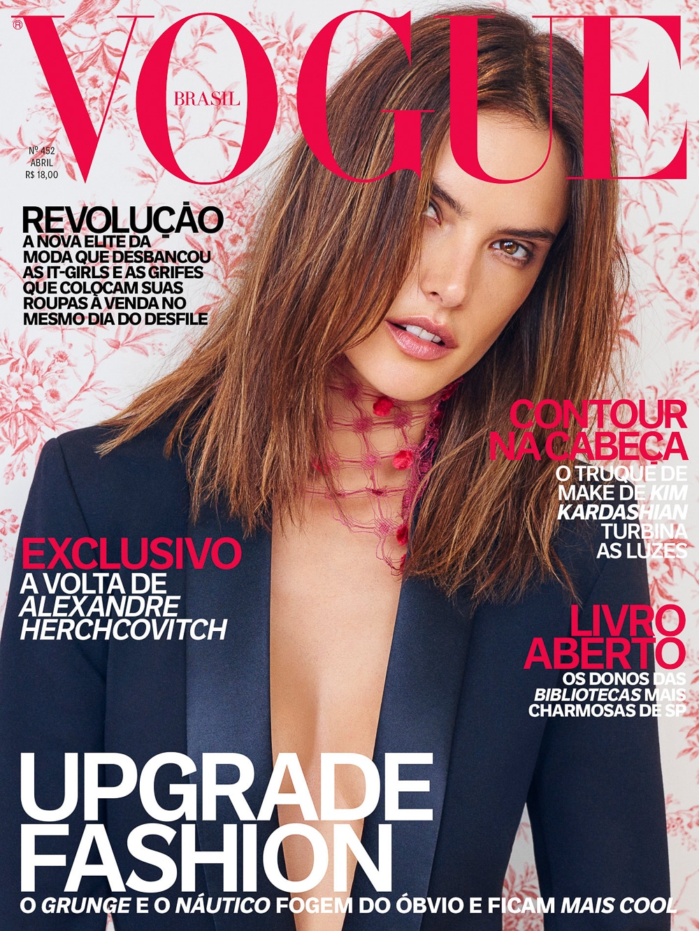 Vogue Brasil April 2016 Alessandra Ambrosio by Mariano Vivanco