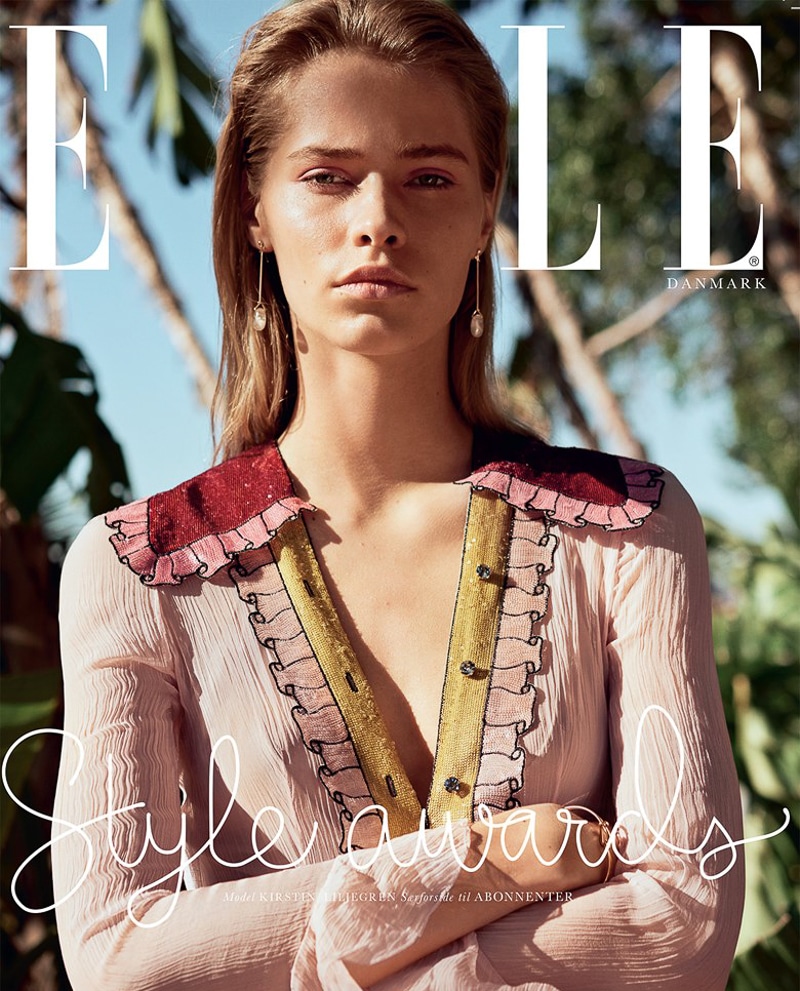 ELLE Denmark May 2016 Kirstin Liljegren by Henrik Bulow